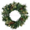 Christmas Wreath Door Hanging Decor Home Mall Window Party Festive Simulation Ornament