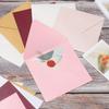 Pearlescent Multicolor Square Paper Envelopes Envelope Bag Pearl Papers Greeting Card Encased