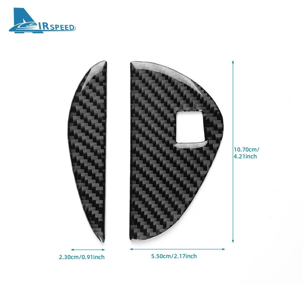 For Acura TLX 2015 2016 2017 2018 2019 2020 LHD Real Soft Carbon Fiber Sticker Car Central Control Screen Decor Interior Trim