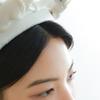 LOVUEE Purrfect White Crown Headband