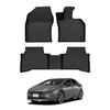 CARVANTA 3D TPE Floor Mats for Toyota Prius 60 Series Compatible with January 2023 and Later and Custom Interior Protective Set of 3 (ZVW60, ZVW65,