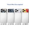 2PCS Full Cover Lens Color Skin Sticker Lens Protective Film for iP 17 Pro Max 17Pro Mobile Phone