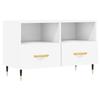 VidaXL TV Stand White 80x36x50 Cm Engineered Wood 828948