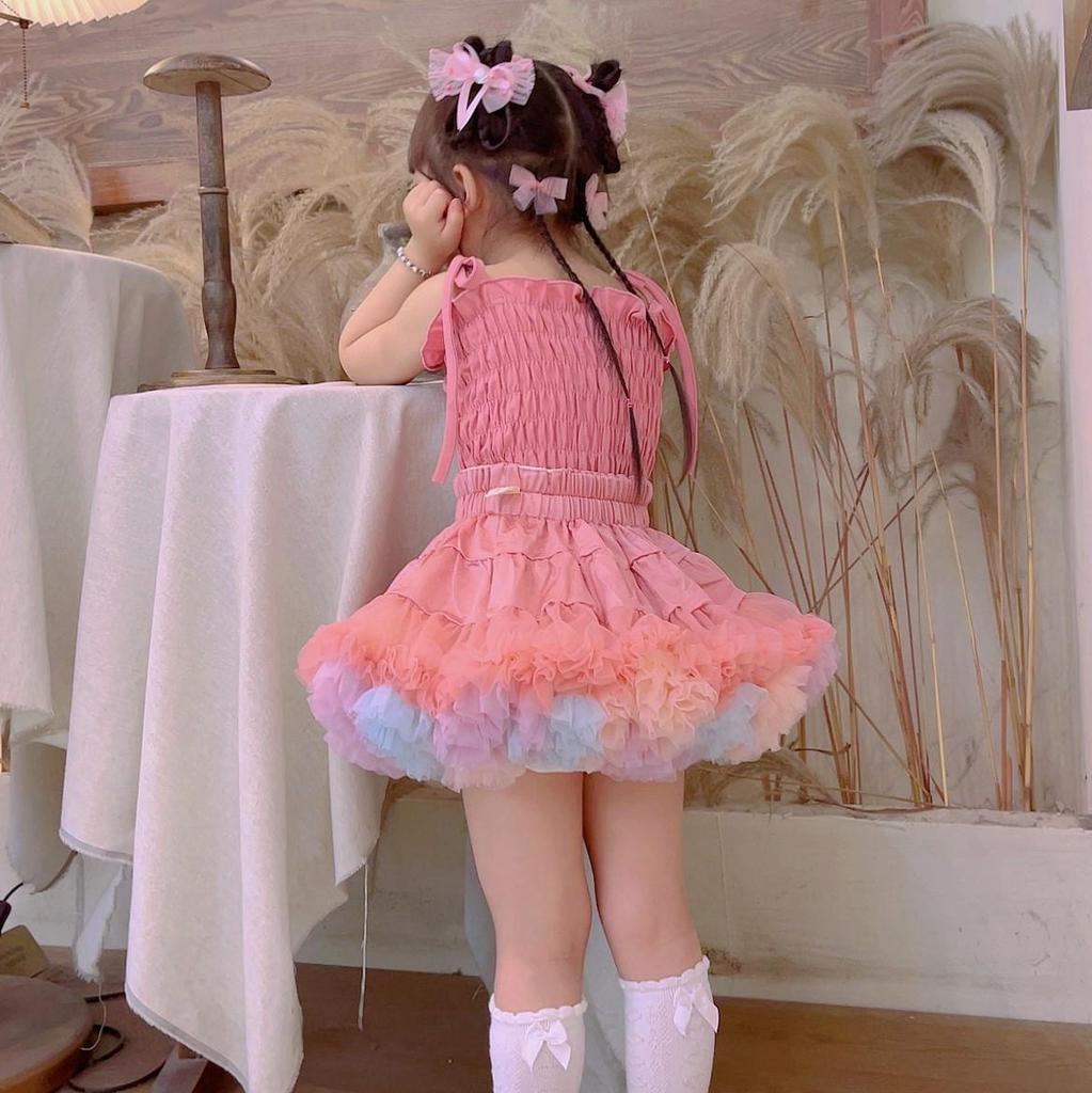 "TUTU Skirt: Genuine Children's Lolita & Plus Size Rainbow Tutu Skirts"