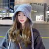 Women's Cute Bear Ears Wool Hat - Cozy Knitted Winter Hat with Ear Protection