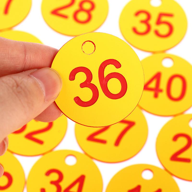 20/50 шт. Бирки с номером фермы для спаривания пчеловодство подвесная пронумерованная бирка