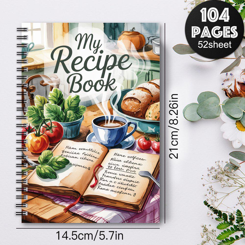 Кулинарный дневник «Мои рецепты» на спирали
