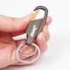 For Jeep Zinc Alloy Key Ring Car Keychain Customize Logo For Jeep Renegade Wagoneer Avenger Recon Wrangler JK Gladiator Compa