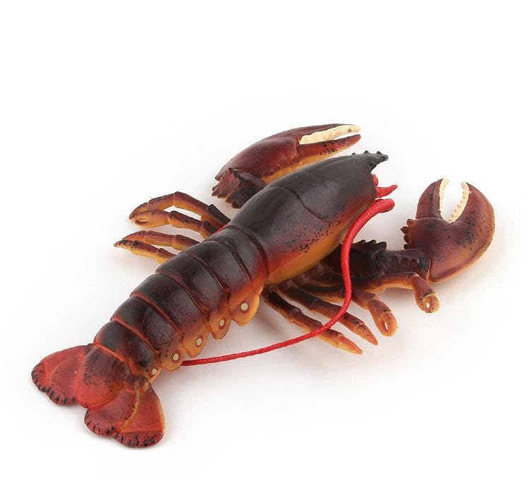 [Некогамияма] Фигурка лобстера, морской рыбы, модель, миниатюрное украшение, декор, коллекционная модель