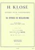 Klose: 25 Mechanism Exercises (Saxophone Instruction Book) Leduc Publishing