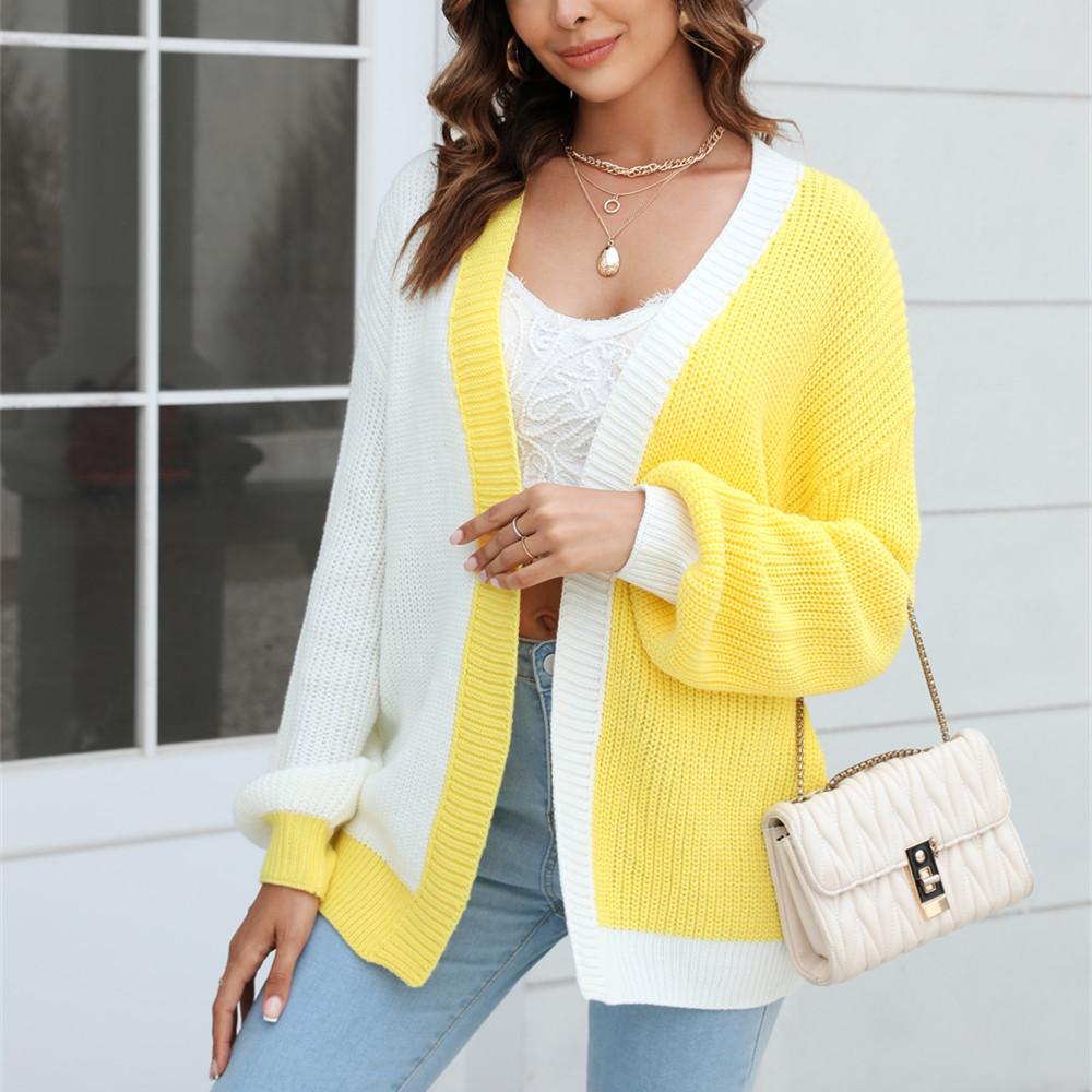 GMXIA Women's Fashion Casual Autumn Winter Long Sleeve Cardigans Sweater Coat