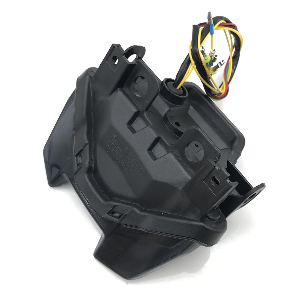 Задний стоп-сигнал, светодиодный указатель поворота для 2021-2022 Yamaha MT-07 MT07, черный