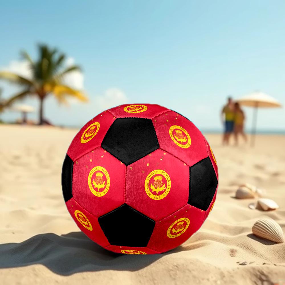 Partick Thistle F.C Soccer Ball Colorful All Ages Machine Stitched PVC Competition Ready Durable High-Bounce.SIZE5