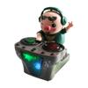 Электрический DJ-проигрыватель дисков Игрушка-качели со свиньей