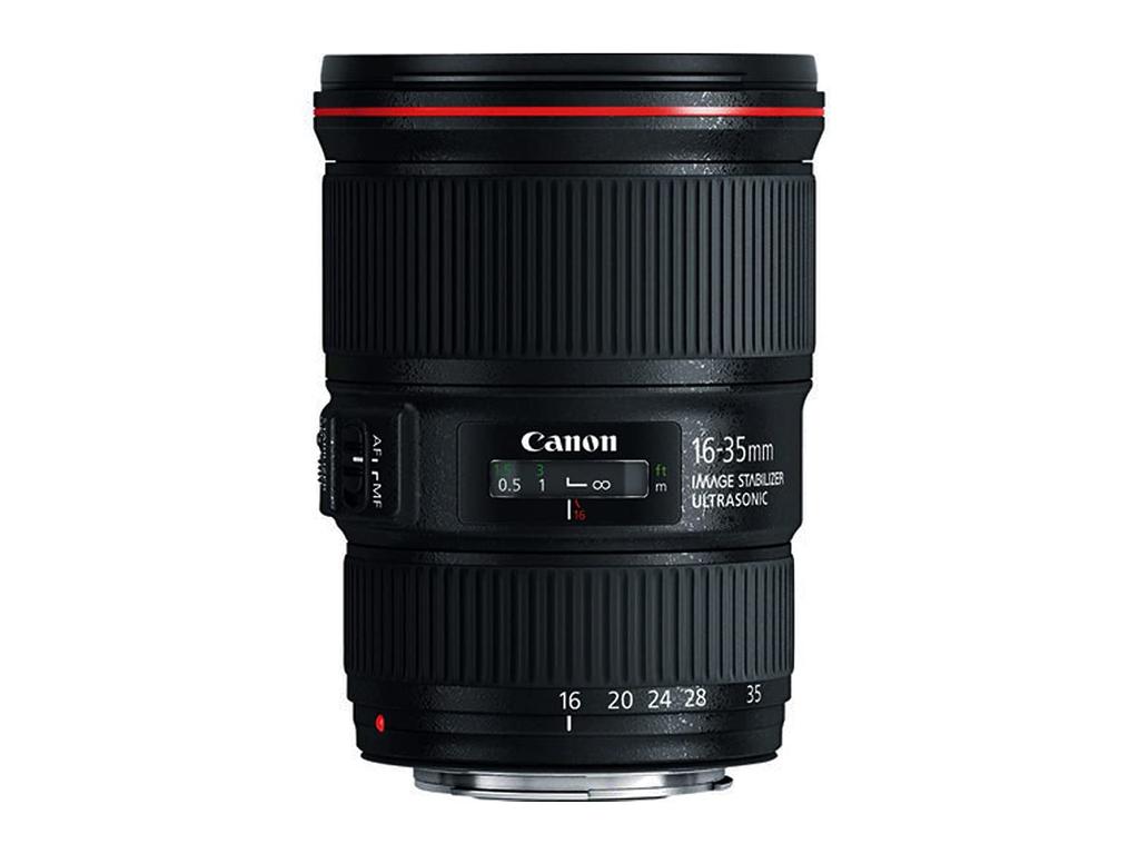 Canon IS USM Зум-объектив EF16-35mm f/4L Широкоугольный (Совместимость с полнокадровыми камерами) EF16-3540LIS