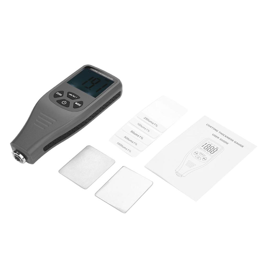 RZ240 Digital LCD Paint Coating Thickness Gauge Tester Metal Auto Test Measuring 0~1500um