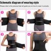 Seamless Waist Trainer Leopard Print Women Girdle Belt Elastic Slimming Shapewear  Postpartum