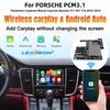 Беспроводной автомобильный модуль Carplay Android для Porsche PCM3.1 Panamera Cayenne Cayman Macan Boxster 911 991 718 AirPlay mirror link