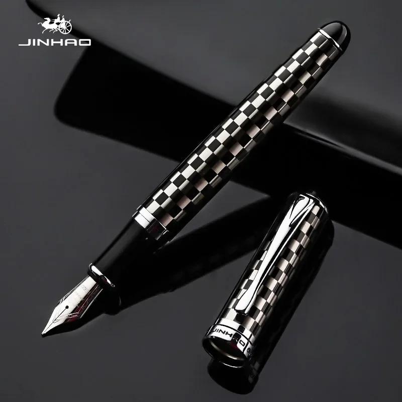 Перьевая ручка Jinhao X750 Ираурита Роскошные Элегантные Ручки F/1.0Mm Косой Тип Тонкий Наконечник Письменные Школьные Офисные Принадлежности Канцелярские Товары