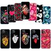 Прозрачный чехол для телефона Calm Heart Art для Motorola Moto G10 G20 G30 G31 G32 G34 G35 G41 G42 G50 G51 G52 G55 G60 G60S