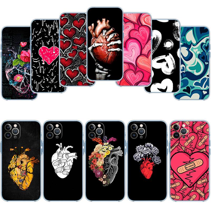 Прозрачный чехол для телефона Calm Heart Art для Motorola Moto G10 G20 G30 G31 G32 G34 G35 G41 G42 G50 G51 G52 G55 G60 G60S