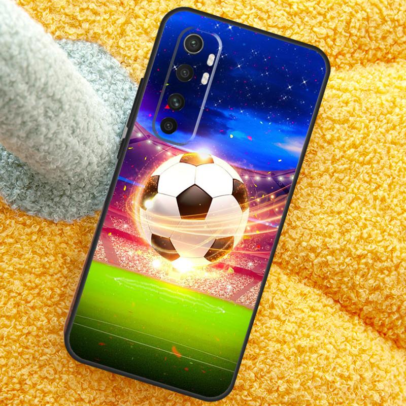 Чехол для телефона с футбольным мячом для Xiaomi 15 14 Ultra 13T 14T 15T 17 Pro Max Чехол для POCO X7 F8 Pro X3 X5 X6 F5 F6 F7
