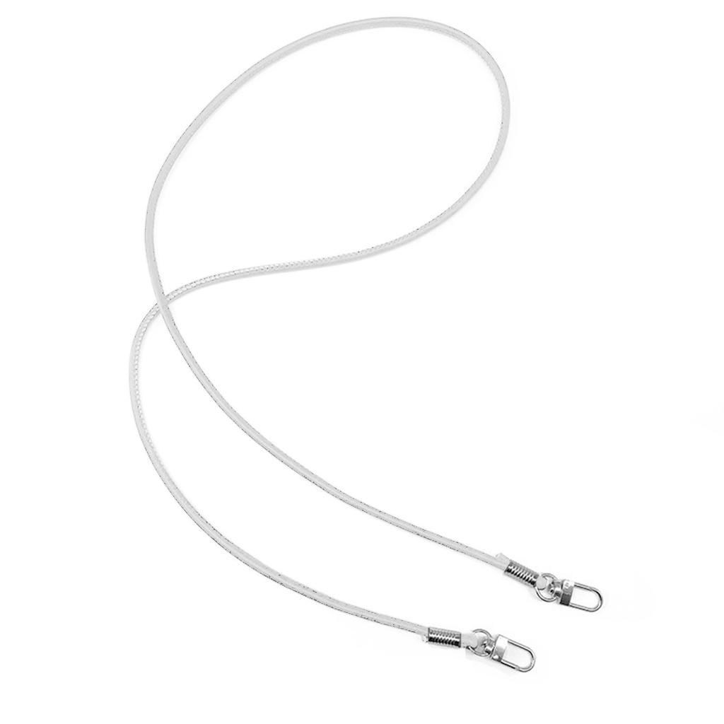 Однотонная длинная металлическая сумка на плечо из ПУ кожи с пряжкой, ручка, ремешок для кошелька для DIY, ремешок для сумок, аксессуар для ремней