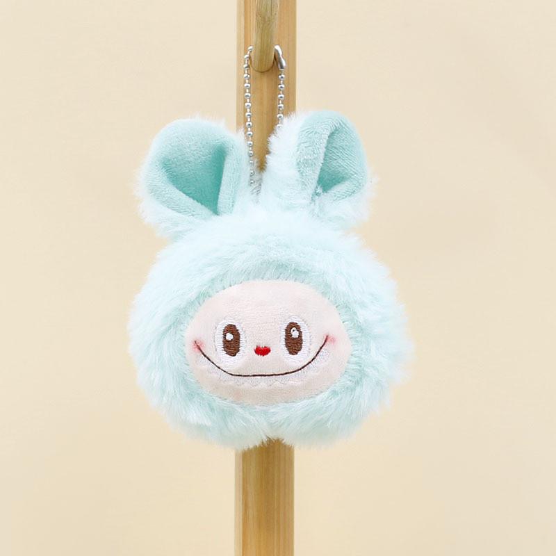 Adorable Bunny Plush Keychain Super Soft Short Plush Stuffed Animal Toy
