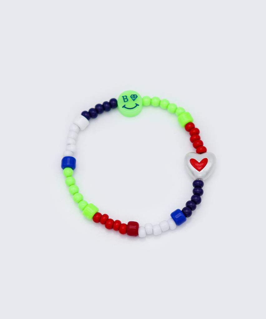 Браслет Bonbeau с бусинами Unique Color Play Smile