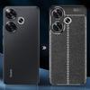 For Xiaomi Redmi Turbo 3 5G/Poco F6 5G Cell Phone Cases Non-Slip Grip Litchi Texture TPU Shell