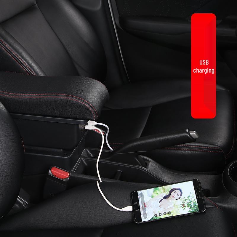 North Deer Armrest Box for Perodua Aruz - Custom Car Accessory