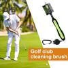 Щетка для чистки клюшек для гольфа Инструмент для чистки клюшек для гольфа с магнитным выдвижным карабином Легкие аксессуары для гольфа для мужчин Спорт на открытом воздухе