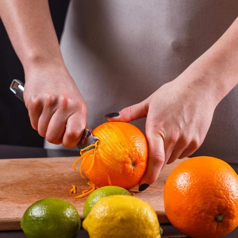 Kitchen Gadgets Lemon Zester Grater Peeling Tool Orange Peeler Durable Fruit Grater