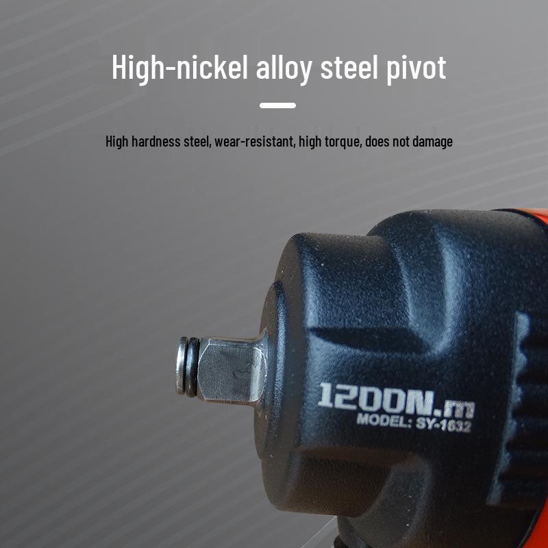 Songyan 1632 1/2" Pneumatic Impact Wrench for Auto Repair & Tire Removal with Torque Control