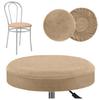Cover For The Round Chair Seat, Velvet Camel