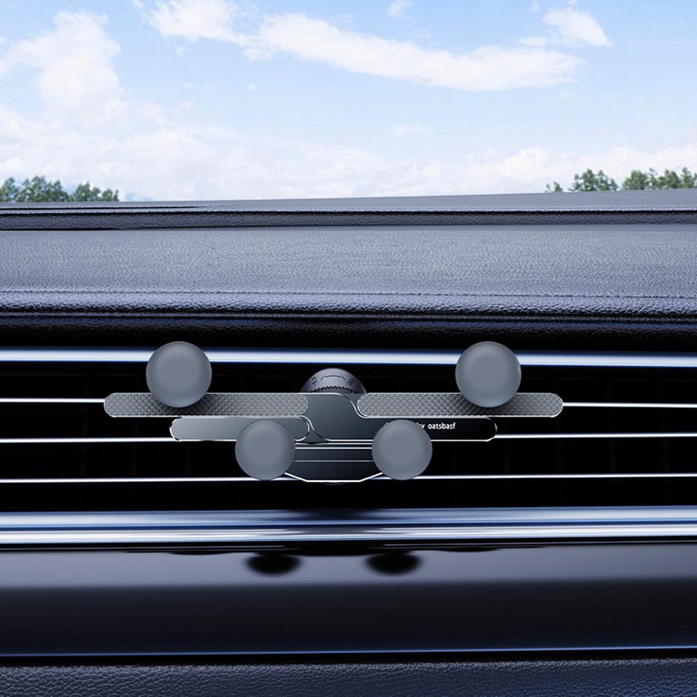 Автомобильный держатель для телефона с большим экраном, специальная гравитационная подставка для воздуховода, регулируемый кронштейн для сотового телефона/складного телефона/планшета