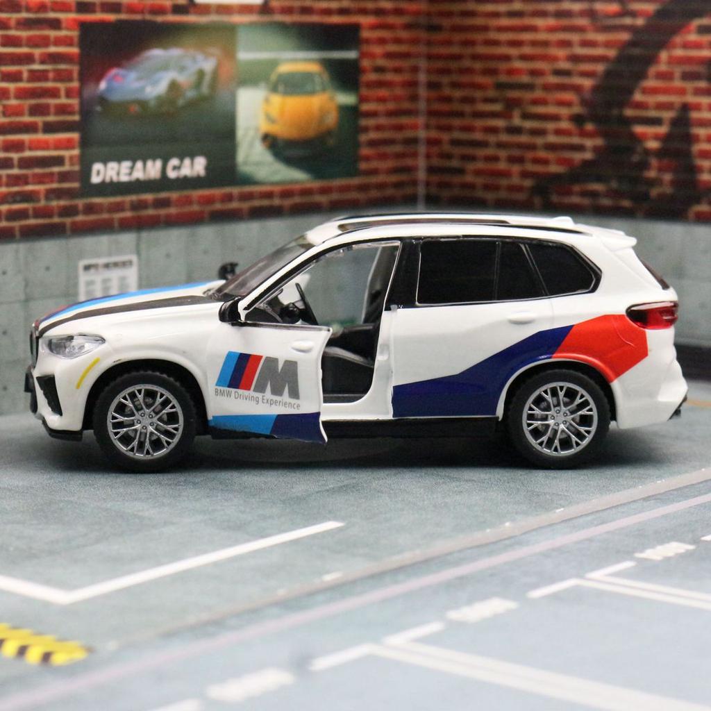 1/43 BMW X5M X5 SUV Alloy Car Diecasts & Toy Vehicles Car Model Miniature Scale Model Car Toys for Children
