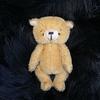 [USED] Fluffy Bear Plush Toy Teddy Bear Handmade by Overseas Artists