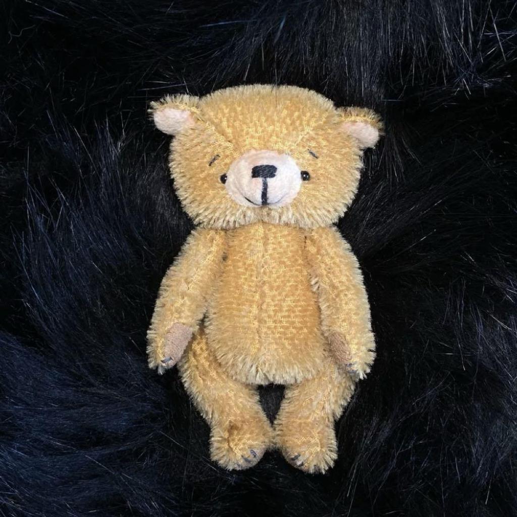 [USED] Fluffy Bear Plush Toy Teddy Bear Handmade by Overseas Artists