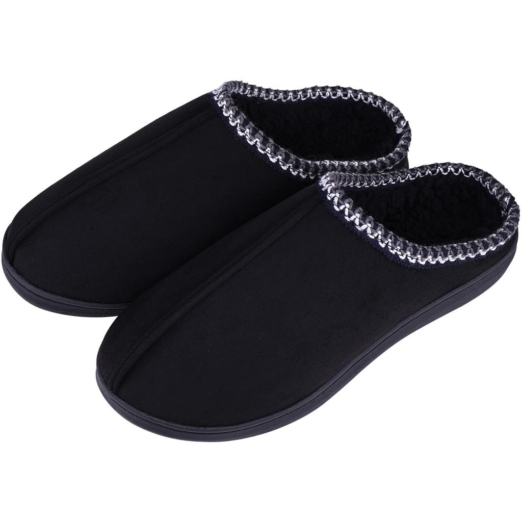 Comwarm Warm Cotton Slippers For Women Men Autumn And Winter Flats Soft Non-slip Fluffy Slippers Design Slides Indoor House Shoe