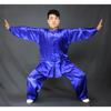 Chinese Traditional Tai Chi Kung Fu Uniforms Children Adult Satin Performance Dance Costumes Morning Gymnastics Wushu Suit