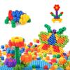 Hexagonal Interlocking Building Blocks for Ages 3-6: Educational Plastic Toys