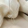 Y2K Aesthetics Bowknot Pendant Necklace for Women Girls Temperament Choker Fashion Jewelry Clavicle Chain Charm Jewelry Gifts