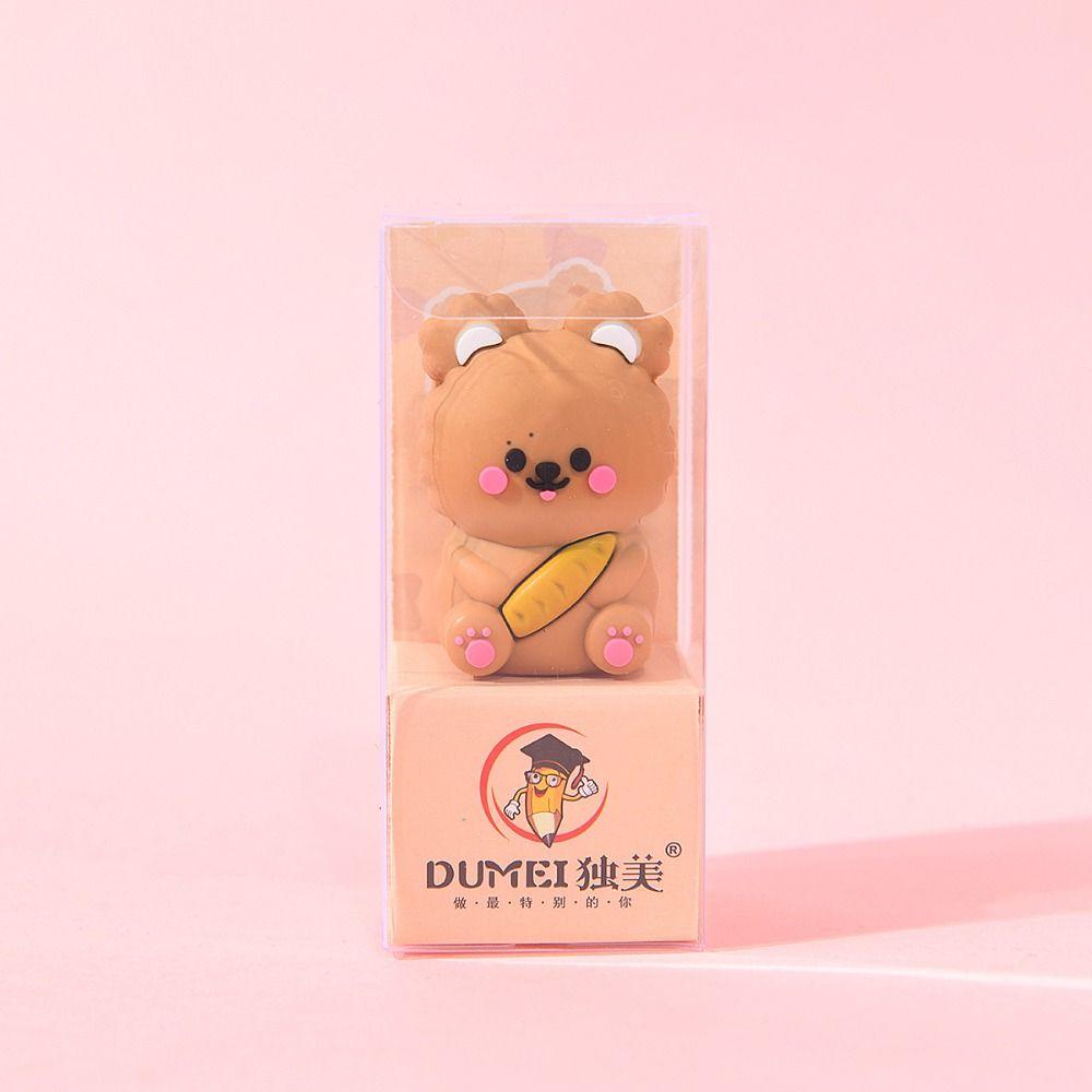 Cute Pencil Sharpener Portable Silicone Sharpener Pencil Sharpening Tool Back To School Supplies