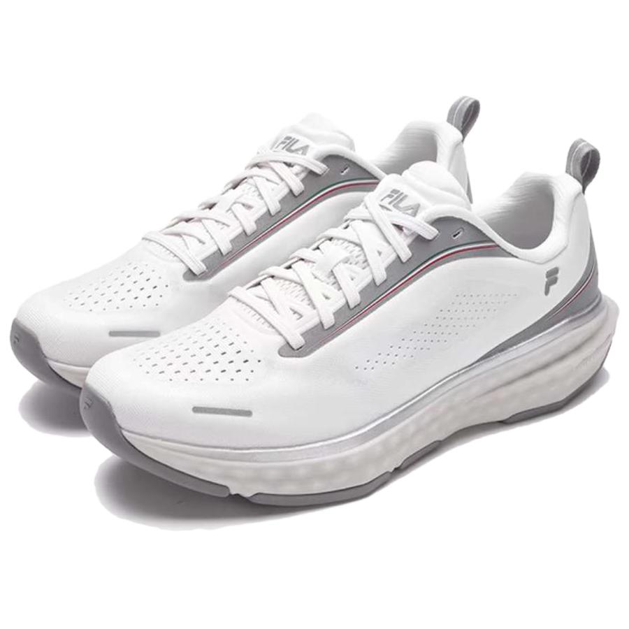 Fila Energy 2 Удобные Универсальные Дышащие Низкие Повседневные Тренировочные Городские Кроссовки для Бега Мужские кроссовки Белый Серый A12M431105FBC