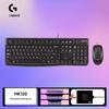 Logitech Проводной набор клавиатуры и мыши MK120