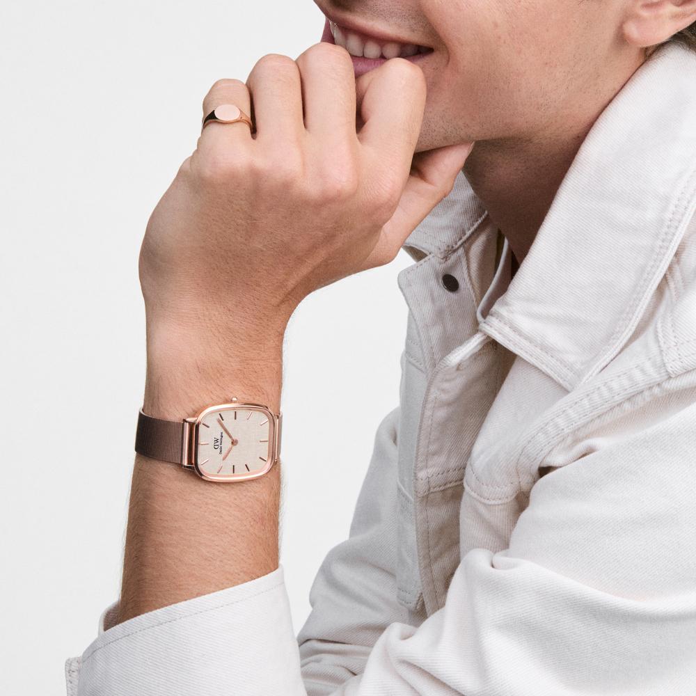 Daniel Wellington Классическое Мини Кольцо-Печатка Модное Кольцо 2 Цвета Кольцо Дружбы (Тип А)