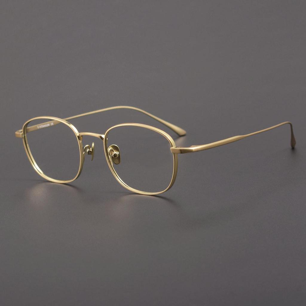 Ultra-light Pure Titanium Full Frame Glasses - DAILYNEWS Retro Style for Men & Women with Myopia