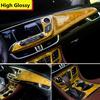 1M Film Wrap Interior Trim Car-Styling Wood Grain Car Vinyl Sticker High Glossy Auto Decal