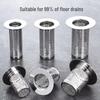 304 Stainless Steel Anti-Clog Shower Drain Filter Mesh